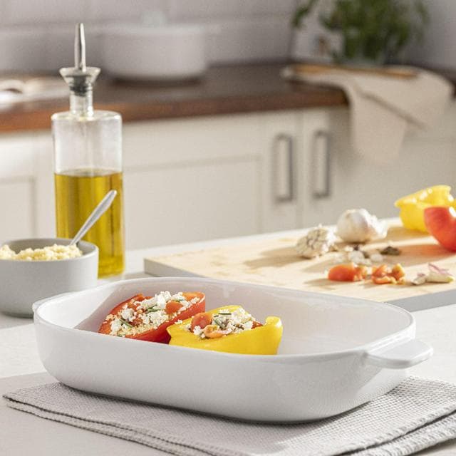 Habitat Riko Large Porcelain Roaster - gallery image 2