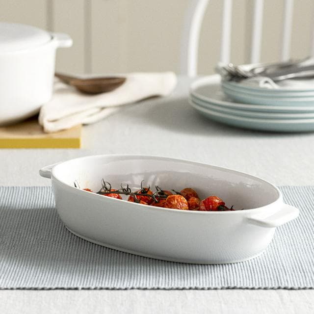 Habitat Riko Medium Ceramic Oval Roasting Dish - gallery image 5