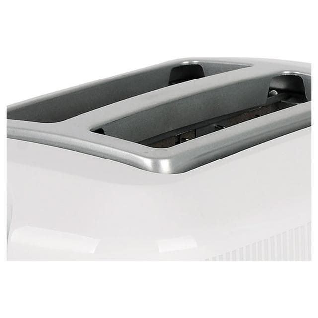 Cookworks Texture Tilly 2 Slice Toaster - White - gallery image 3