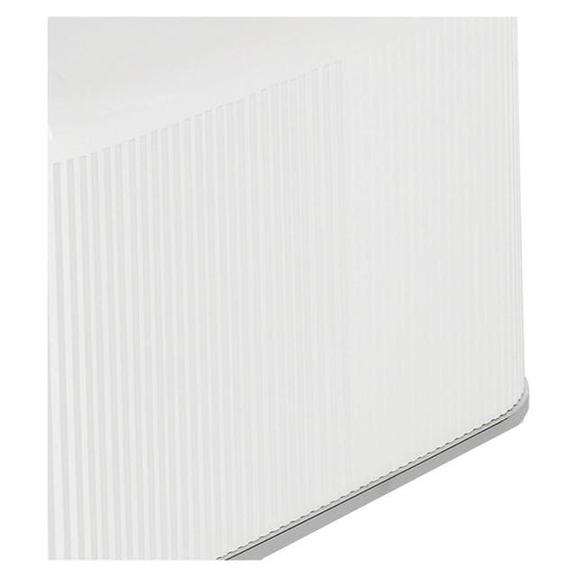 Cookworks Texture Tilly 2 Slice Toaster - White - gallery image 4