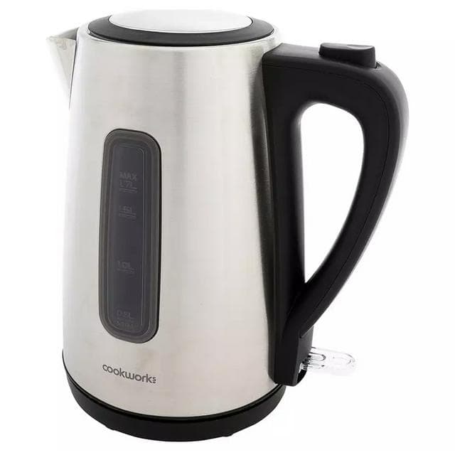 Cookworks KE01410-CE Jug Kettle - Silver - gallery image 1