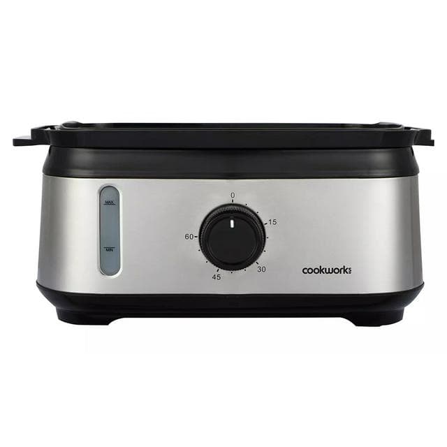 Cookworks FS1400-GS 3 Tier Steamer - Stainless Steel - gallery image 4