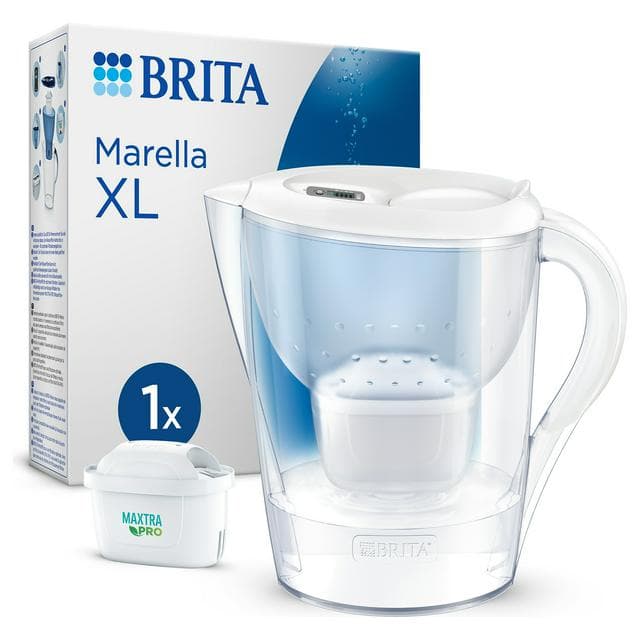 BRITA Marella 3.5L XL Water Filter Jug - White - gallery image 1