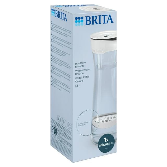 BRITA 1.3L Water Filter Carafe - White - gallery image 1