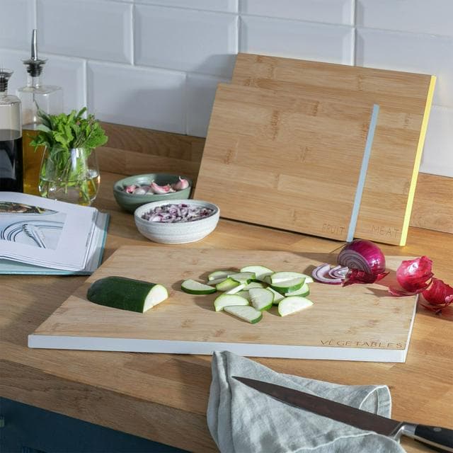 Habitat Bamboo Chopping Boards - Pack of 3 - gallery image 1