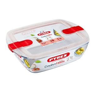 Pyrex Cook & Heat 2.6L Rectangular Glass Dish