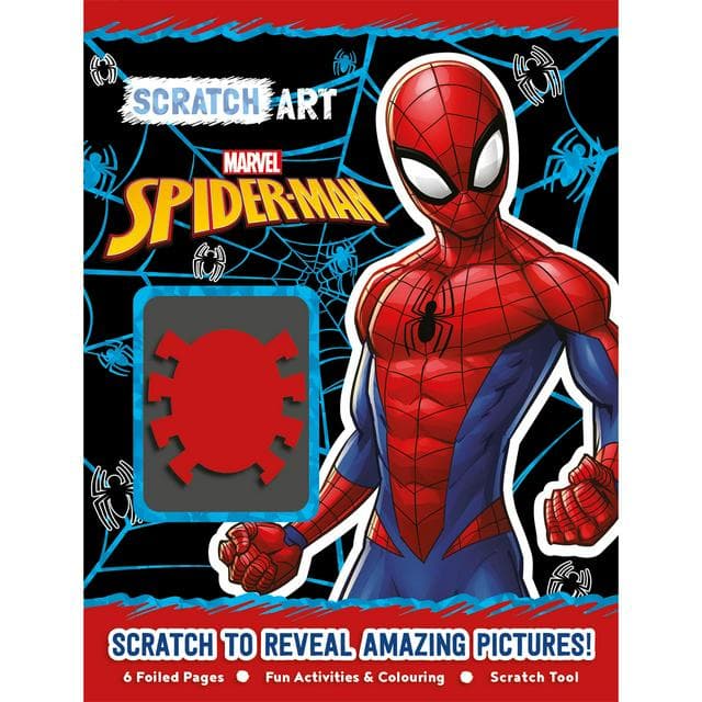 Igloo Books Marvel Spider-Man Scratch Art - gallery image 1