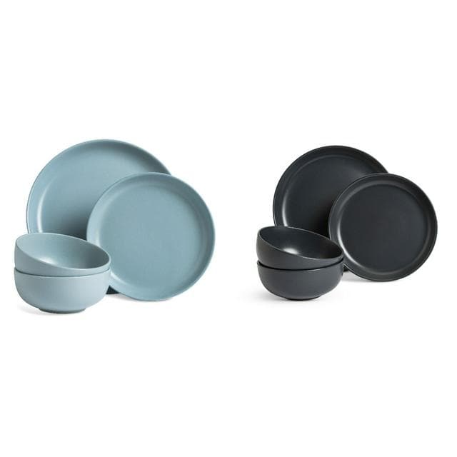 Habitat 12pc Matte Dinner Set - gallery image 1