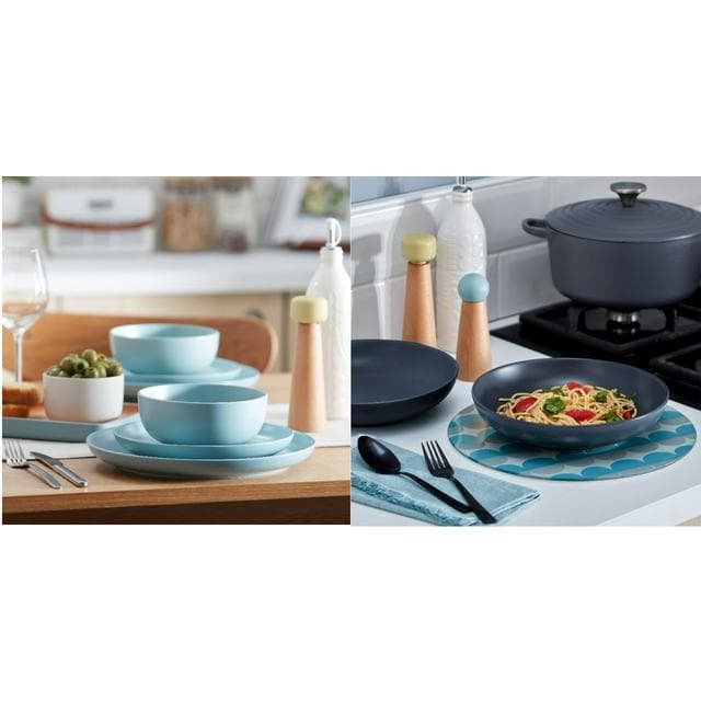 Habitat 12pc Matte Dinner Set - gallery image 5