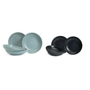 Habitat Matte Pasta Bowl - Duck Egg