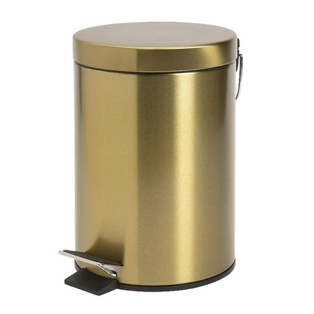 Sainsbury's Home 3L Bathroom Bin - Gold - gallery image 5