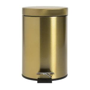 Sainsbury's Home 3L Bathroom Bin - Gold