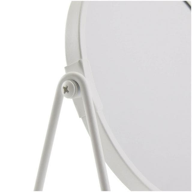 Sainsbury's Home White Metal Round Swivel Mirror - 21x19cm - gallery image 2