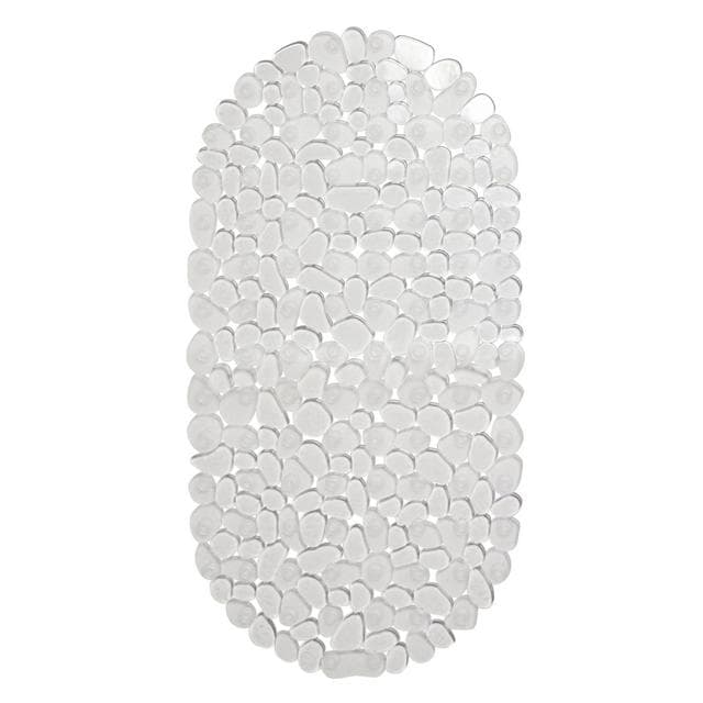 Sainsbury's Home Pebbles Bath Mat Clear - gallery image 1