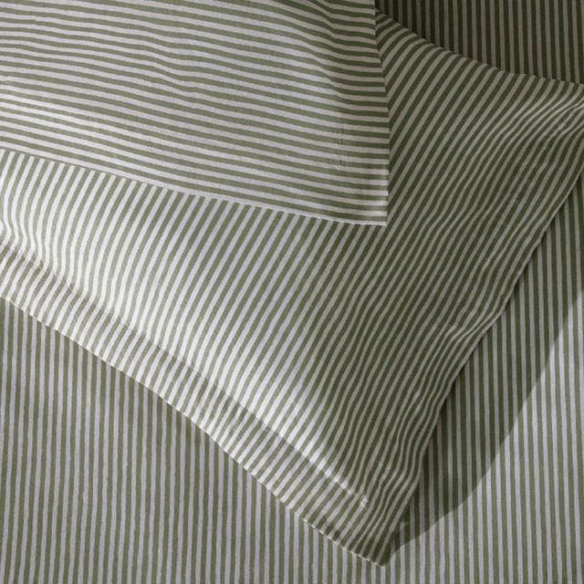 Habitat Cotton Stripe Oxford Edge Bedding Set - gallery image 5