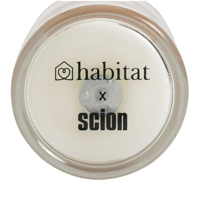 Habitat x Scion Family Mr Fox Candle Glass Blue - gallery image 3