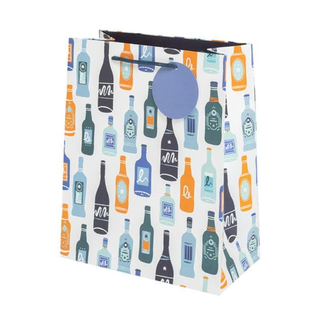 Sainsbury's Home Beer Bottles Birthday Celebration Large Present Gift Bag - gallery image 1