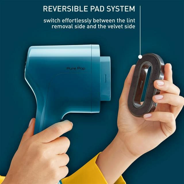 Tefal Pure POP DT2020 Handheld Garment Steamer - Alpine Blue - gallery image 5