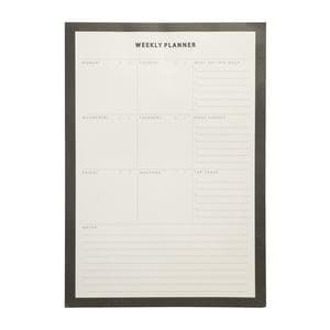 Sainsbury's Home Black Weekly Planner