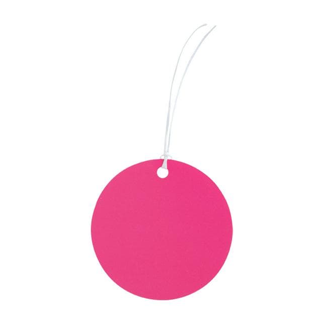 Sainsbury's Fuchsia Pink Birthday Present Gift Tags - 6 Pack - gallery image 1