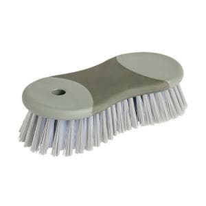 Sainsbury's Home Recycled Flat Scrubbing Brush - Grey