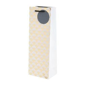 Sainsbury's Glam Geo Bottle Gift Bag For Champagne Prosecco Wine