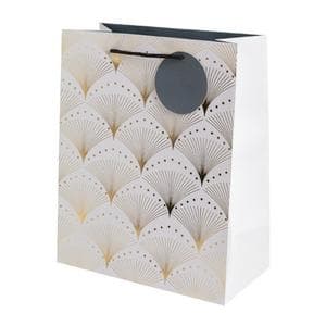 Sainsbury's Glam Geo Large Present Gift Bag Birthday Wedding Celebration