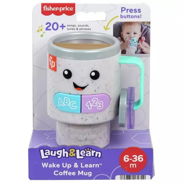 Fisher-Price Wake Up & Learn Coffee Cup - gallery image 2