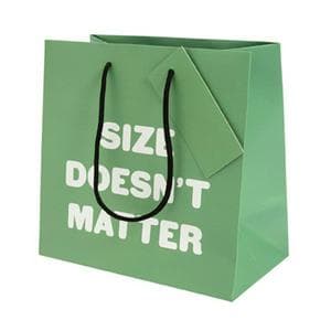 Sainsbury's Ohh Deer Size Doesn't Matter Small Present Gift Bag Birthday Celebration