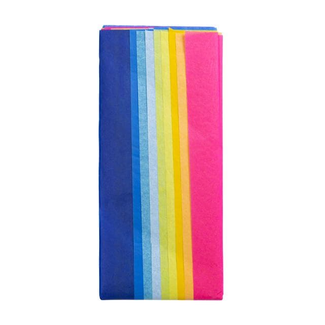Sainsbury's Rainbow Wrap Present Tissue Paper - 9 Sheets - gallery image 1