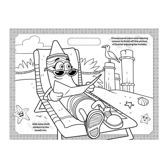 Crayola Jumbo Colouring & Activity Pad - gallery image 3
