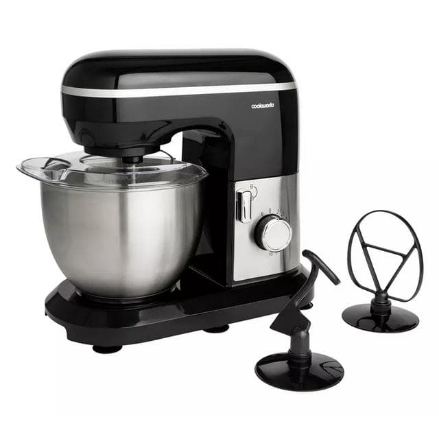 Cookworks KM6003B-GS Food Mixer with Stand - Black - gallery image 4
