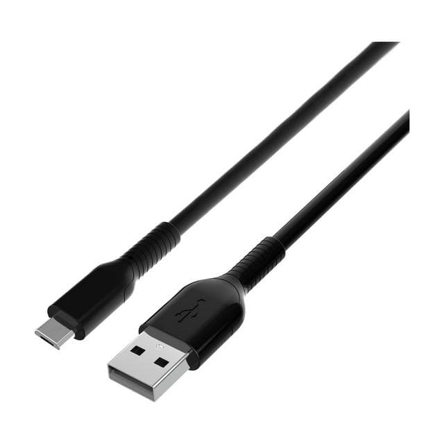 Sainsbury's Home 1m Micro USB Cable - Black - gallery image 1