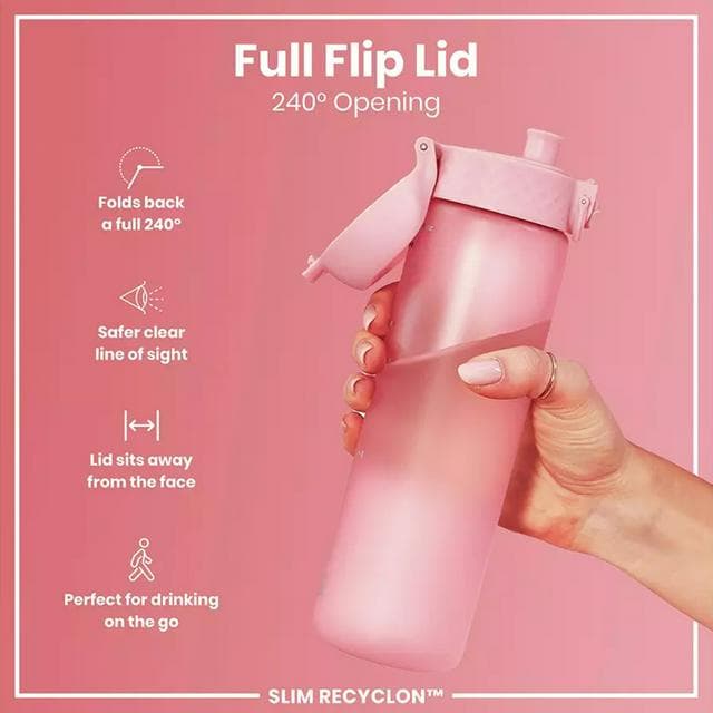 Ion8 Rose Pink Water Bottle - 500ml - gallery image 4
