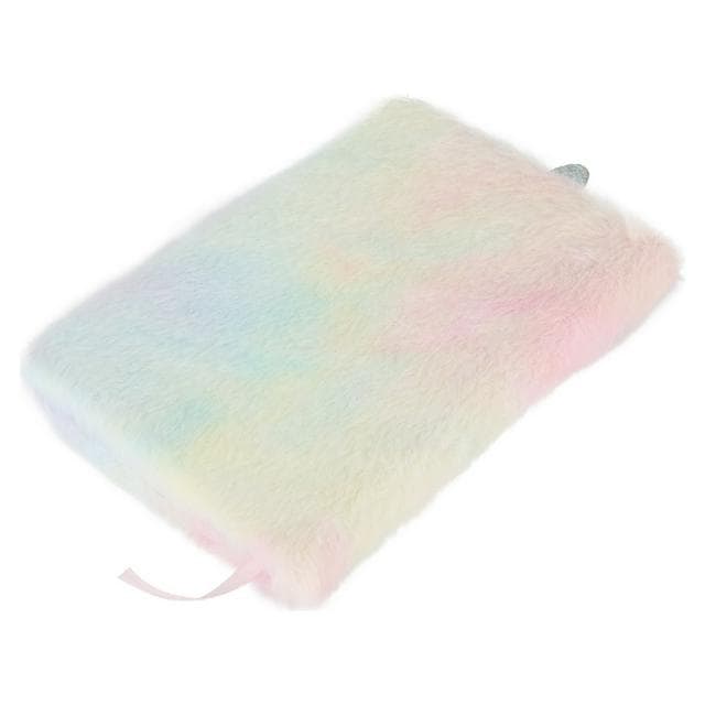 Sainsbury's Home Unicorn Furry A5 160 Page Ruled Notebook - gallery image 5