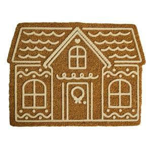 Sainsbury's Home Gingerbread House Doormat - SKU:Gingerbread House Doormat