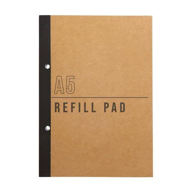 Sainsbury's Home A5 Black Refill Pad - gallery image 1