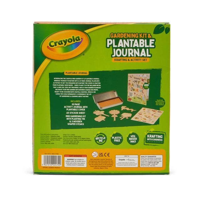 Crayola Plantable Journal & Mini Garden Kit - gallery image 3