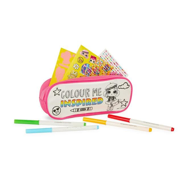 L.O.L. Surprise! Loves Crayola Surprise DIY Pencil Case Kit - gallery image 3