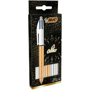 BIC 4 Colours Set of 3 Medium Point Ball Pens