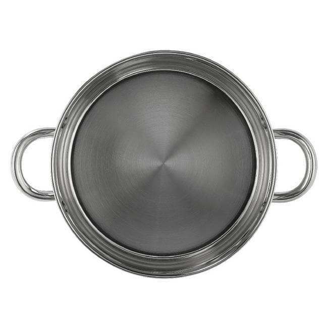 Sainsbury's Home 24cm Stainless Steel Stock Pot - gallery image 2