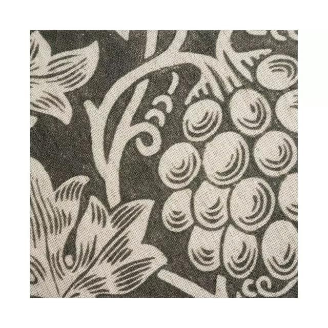 Habitat x Morris & Co. Sunflower Woodblock Bolster Cushion - gallery image 4