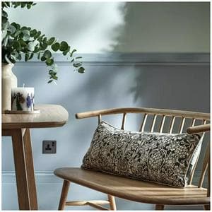 Habitat x Morris & Co. Sunflower Woodblock Bolster Cushion