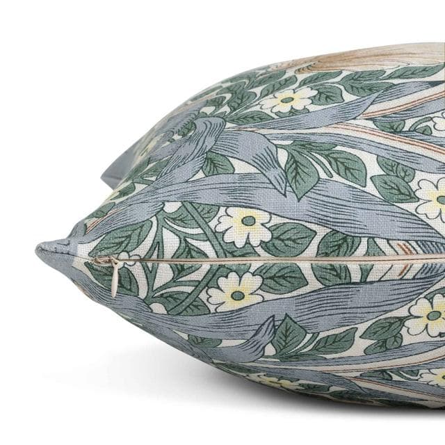 Habitat x Morris & Co. Pimpernel Cushion - Blue - 50x50cm - gallery image 5