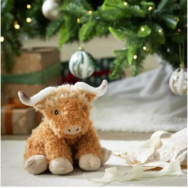 Sainsbury's Home Highland Cow Hot Water Bottle - gallery image 2