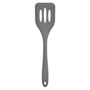 Habitat Silicone Slotted Turner - Grey