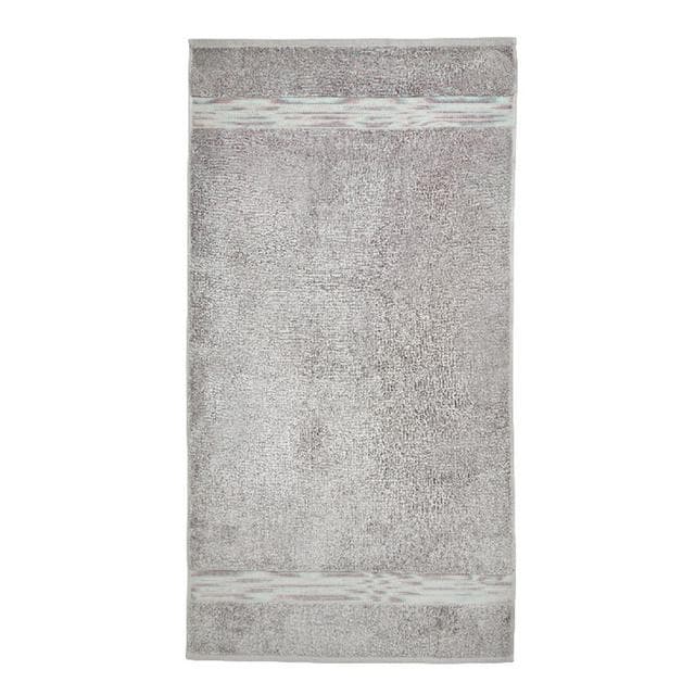 Habitat Egyptian 2 Pack Face Cloth - Silver - gallery image 2