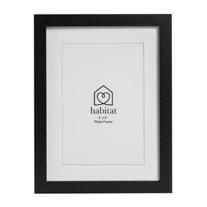 Habitat Single Mount Frame - Black - 4x6"