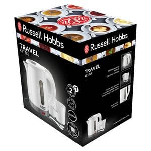 Russell Hobbs Travel Light White Small Kettle 23840