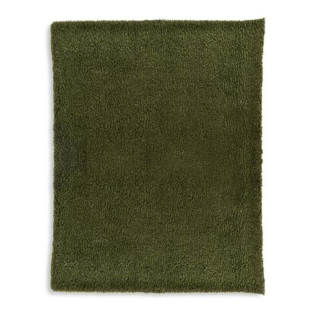 Habitat Moss green shearling Throw 125x150 - gallery image 4